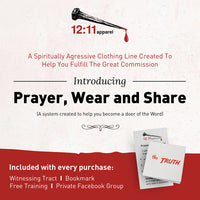 Load image into Gallery viewer, Time To Get Violent in the Spirit Spiritual Warfare Graphic T-Shirt for Christians
